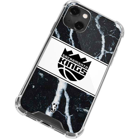 NBA Sacramento Kings Marble iPhone 13 Mini Clear Case