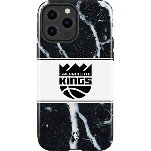 NBA Sacramento Kings Marble iPhone 13 Pro Max Impact Case