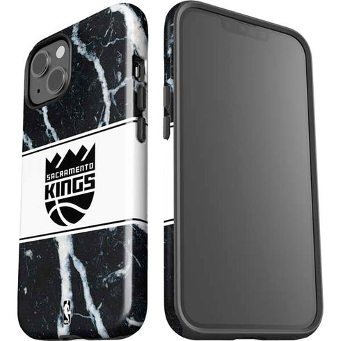 NBA Sacramento Kings Marble iPhone 15 Impact Case