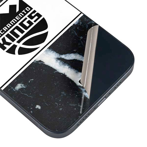 NBA Sacramento Kings Marble iPhone 14 Skin
