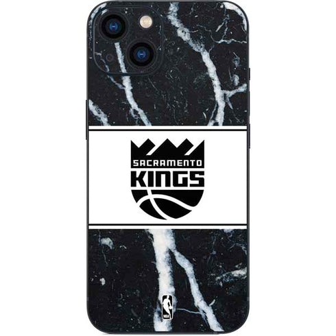 NBA Sacramento Kings Marble iPhone 15 Skin