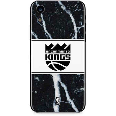 NBA Sacramento Kings Marble iPhone XR Skin