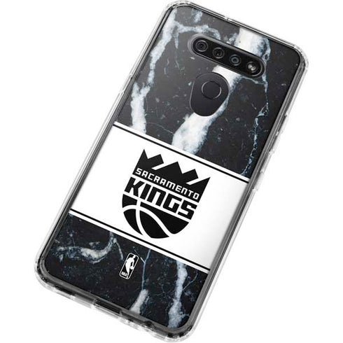 NBA Sacramento Kings Marble LG K51/Q51 Clear Case