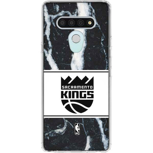 NBA Sacramento Kings Marble LG Stylo 6 Clear Case