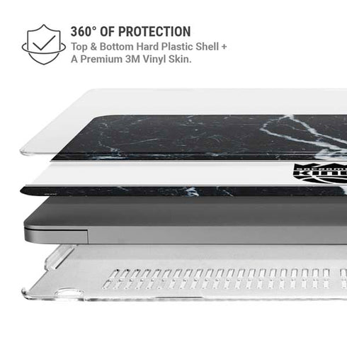 NBA Sacramento Kings Marble MacBook Pro 16in (2021-25) Case plus Skin