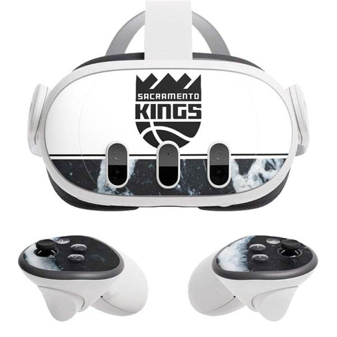 NBA Sacramento Kings Marble Meta Quest 3 Skin