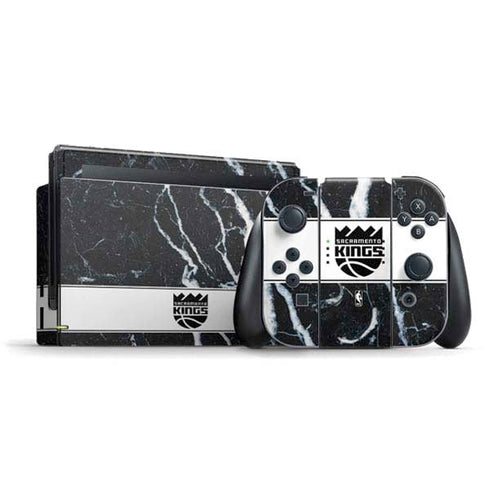 NBA Sacramento Kings Marble Nintendo Switch Bundle Skin