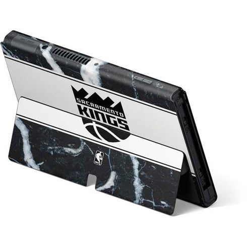 NBA Sacramento Kings Marble Nintendo Switch OLED (2021) Skin