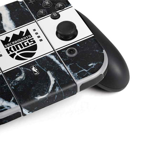 NBA Sacramento Kings Marble Nintendo Switch OLED (2021) Skin