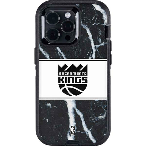 NBA Sacramento Kings Marble Otterbox Defender iPhone Skin