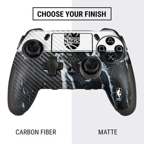 NBA Sacramento Kings Marble PlayStation Scuf Vantage 2 Controller Skin