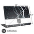 NBA Sacramento Kings Marble Universal Laptop 16in (13 x 9.4in) Skin