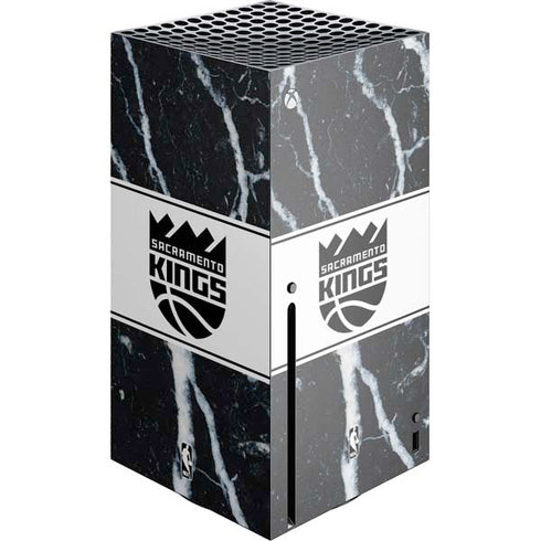 NBA Sacramento Kings Marble Xbox Series X Console Skin