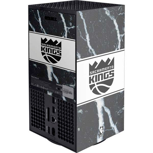 NBA Sacramento Kings Marble Xbox Series X Console Skin