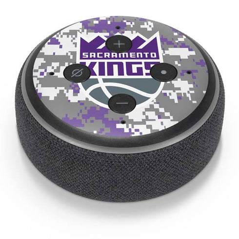 NBA Sacramento Kings Purple Digi Camo Amazon Echo Dot Skin