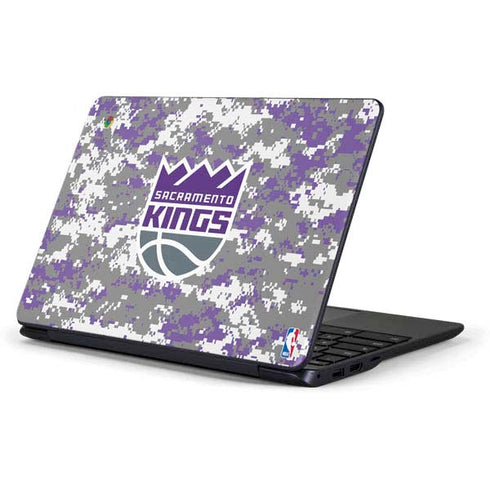 NBA Sacramento Kings Purple Digi Camo Samsung Chromebook Skin