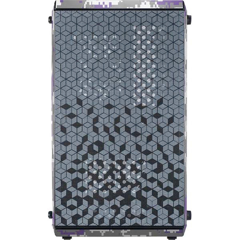 NBA Sacramento Kings Purple Digi Camo Cooler Master MasterBox Q300L Mini Tower Skin