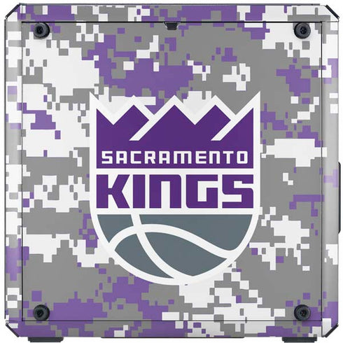 NBA Sacramento Kings Purple Digi Camo Cooler Master MasterBox Q300L Mini Tower Skin