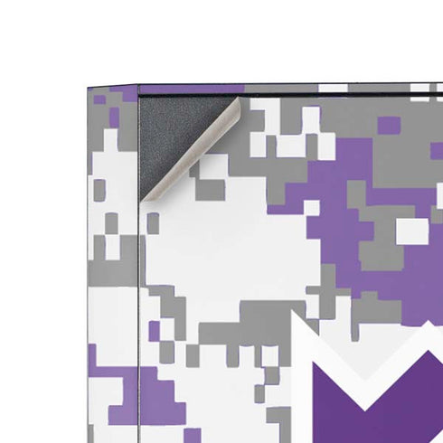 NBA Sacramento Kings Purple Digi Camo Corsair 4000D Tempered Glass Mid-Tower ATX Case Skin