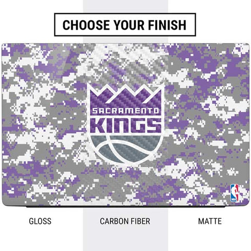 NBA Sacramento Kings Purple Digi Camo Dell Vostro Skin