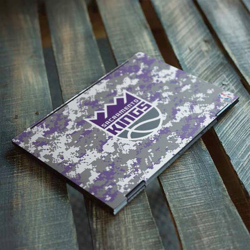 NBA Sacramento Kings Purple Digi Camo HP Envy Skin