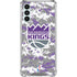 NBA Sacramento Kings Purple Digi Camo Galaxy A13 5G Clear Case