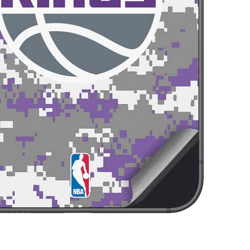 NBA Sacramento Kings Purple Digi Camo Galaxy A14 5G Skin