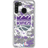 NBA Sacramento Kings Purple Digi Camo Galaxy A21 Clear Case