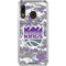NBA Sacramento Kings Purple Digi Camo Galaxy A30 Clear Case