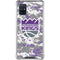 NBA Sacramento Kings Purple Digi Camo Galaxy A51 5G Clear Case
