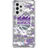 NBA Sacramento Kings Purple Digi Camo Galaxy A53 5G Clear Case