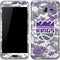 NBA Sacramento Kings Purple Digi Camo Galaxy J3 Skin