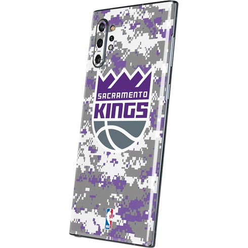 NBA Sacramento Kings Purple Digi Camo Galaxy Note 10 Plus Skin