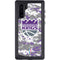 NBA Sacramento Kings Purple Digi Camo Galaxy Note 10 Waterproof Case