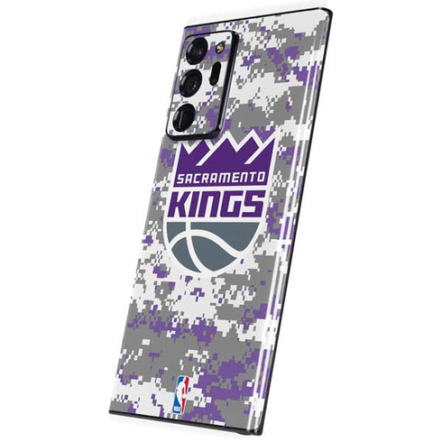NBA Sacramento Kings Purple Digi Camo Galaxy Note20 Ultra 5G Skin
