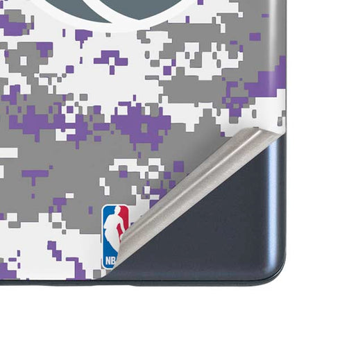 NBA Sacramento Kings Purple Digi Camo Galaxy S20 Fan Edition Skin