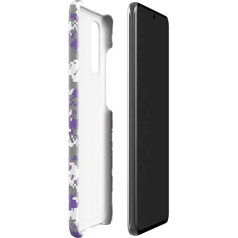 NBA Sacramento Kings Purple Digi Camo Galaxy S20 Lite Case