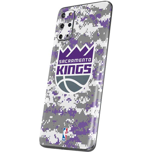 NBA Sacramento Kings Purple Digi Camo Galaxy S20 Plus Skin