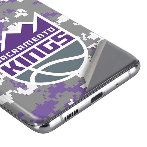 NBA Sacramento Kings Purple Digi Camo Galaxy S20 Ultra 5G Skin