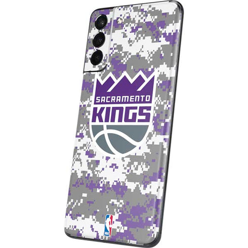 NBA Sacramento Kings Purple Digi Camo Galaxy S21 5G Skin