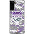 NBA Sacramento Kings Purple Digi Camo Galaxy S21 FE Clear Case