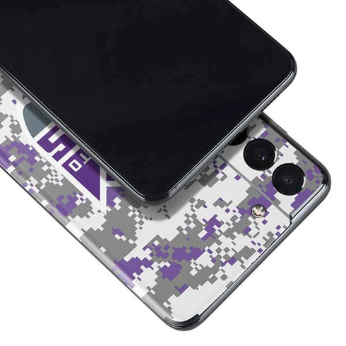 NBA Sacramento Kings Purple Digi Camo Galaxy S21 Plus 5G Skin