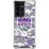 NBA Sacramento Kings Purple Digi Camo Galaxy S21 Ultra 5G Clear Case
