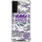 NBA Sacramento Kings Purple Digi Camo Galaxy S22 Plus Clear Case