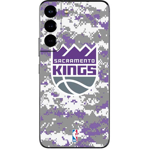 NBA Sacramento Kings Purple Digi Camo Galaxy S22 Skin
