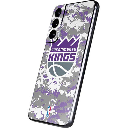 NBA Sacramento Kings Purple Digi Camo Galaxy S22 Skin