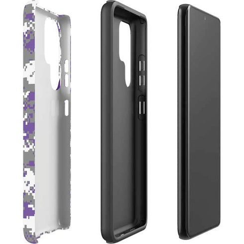NBA Sacramento Kings Purple Digi Camo Galaxy S22 Ultra Pro Case