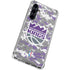 NBA Sacramento Kings Purple Digi Camo Galaxy S23 FE Clear Case