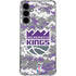 NBA Sacramento Kings Purple Digi Camo Galaxy S24 Plus Clear Case