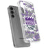 NBA Sacramento Kings Purple Digi Camo Galaxy S24 Plus Clear Case